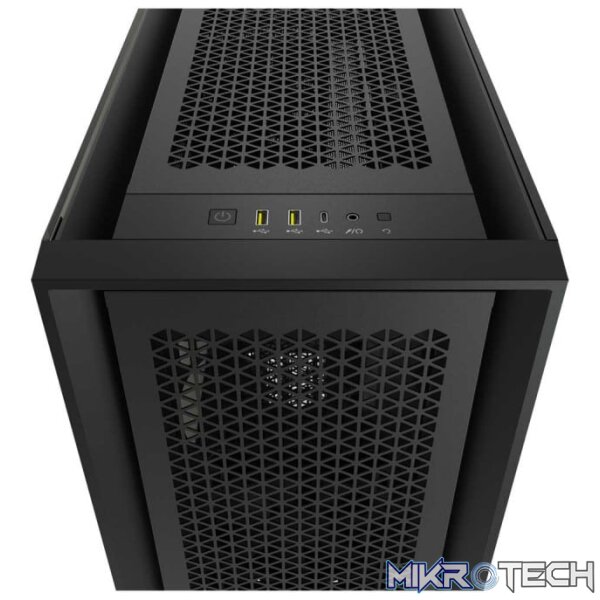 Corsair Obsidian Series 5000D Airflow Black E-ATX Chassis with Tempered glass - Image 6